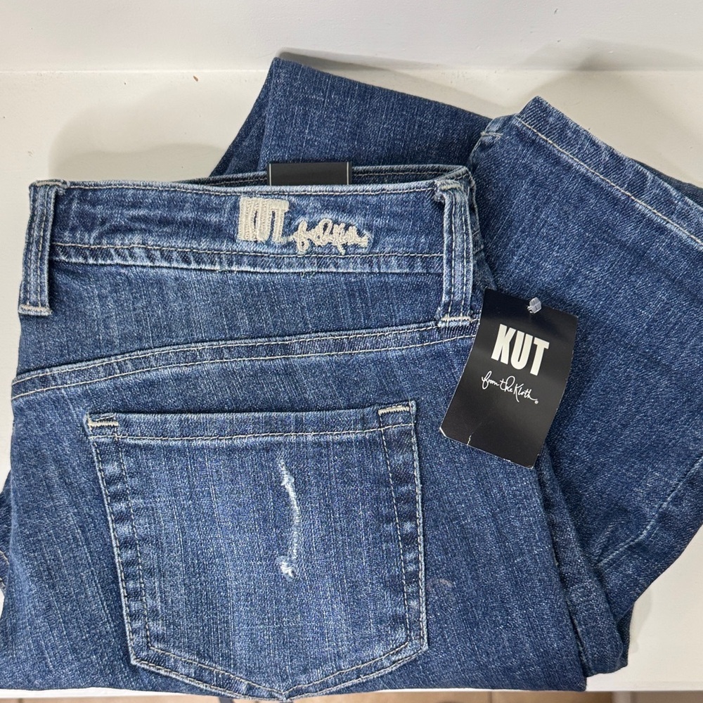 Kut from the Kloth Dark Blue Denim Jeans